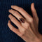Bague 58 Bague Marquise grenats de Perpignan, fin XIXème 58 Facettes