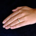 Ring 51.5 3 Diamond Garter Ring 58 Facettes EL2-29