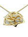 Piaget “Rose” gold and diamond pendant 58 Facettes