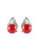 Coral Earrings 58 Facettes