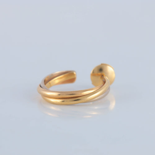 Boucles d'oreilles Cartier boucles d’oreilles Trinity 58 Facettes