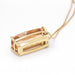 Necklace Gold necklace with imperial topaz 58 Facettes D360116MS