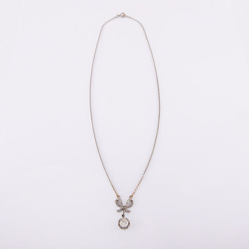 Collier Collier Noeud Diamants 58 Facettes JE519