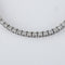 Collier Collier Rivière de Diamants 4.56ct Or Blanc 58 Facettes