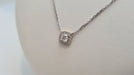 Necklace Necklace in White Gold, diamonds 58 Facettes