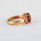 Bague 53 Bague Ruban Tourmaline rose Diamants 58 Facettes 2.75