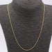 Necklace Gold Necklace 58 Facettes E358541