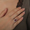 Bague 53 Bague rubis et diamants 58 Facettes