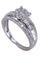 Bague 58 BAGUE STYLE SOLITAIRE MODERNE DIAMANTS 58 Facettes 073941