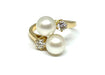 Ring Ring you and me pearls and diamonds 58 Facettes