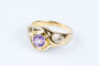 Bague Bague améthyste diamant en or jaune 58 Facettes VNLP16-306-11