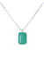 Necklace MODERN EMERALD NECKLACE 58 Facettes 068011