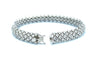Bracelet MONTEGA - Bracelet Ruban or blanc et diamants 58 Facettes
