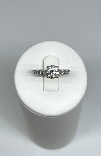Bague Bague Solitaire diamant 1.01ct 58 Facettes