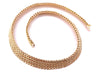 Necklace Flat necklace in yellow gold 58 Facettes RA-543/1