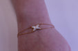 Bracelet CHAUMET - Bracelet Liens Or rose Diamant Nacre 58 Facettes 082933