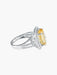 Bague 52 Bague Tourmaline jaune Diamants 58 Facettes