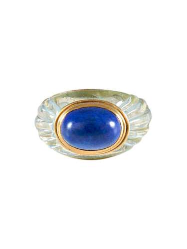Bague 50 Bague Lapis Lazuli BOUCHERON 58 Facettes