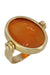 Bague BAGUE INTAILLE CITRINE RÉVERSIBLE 58 Facettes 069461