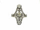 Bague 55 Bague Art-Deco, or, platine et diamants 58 Facettes