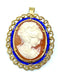 Brooch Brooch pendant cameo woman's profile 58 Facettes AB197