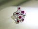 Bague Bague Rubis 180 diamants 58 Facettes