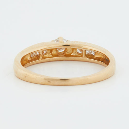 Bague 54 Bague Or jaune Diamants 58 Facettes RÉF 4015/19