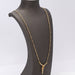 Dali Christ style chain necklace in yellow gold 58 Facettes E360296