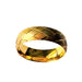 Ring 55 3 Gold bangle ring 58 Facettes 20400000669