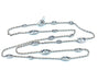 HERMÈS necklace. Silver Farandole necklace 120cm 58 Facettes