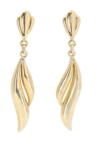 Boucles d'oreilles Pendantes en or jaune 58 Facettes 061881