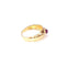 Bague 54 Bague jonc rubis et diamants 58 Facettes RA/599.3