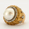Bague Bague perle MABE Diamants 58 Facettes