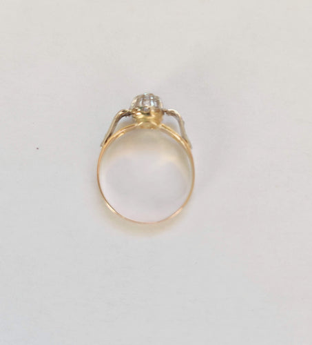 Bague 52.5 Bague solitaire 2 Ors Diamant 58 Facettes