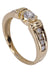 Ring 55 MODERN SOLITAIRE YELLOW GOLD DIAMONDS 58 Facettes 078161