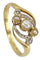 Bague 61 BAGUE PERLES ET DIAMANTS ART NOUVEAU 58 Facettes 049661