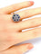 Bague 52 Bague Or jaune et Or blanc Saphirs et Diamants 58 Facettes AB219