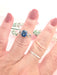 Ring Sapphire Ring 1,70 ct cushion cut Diamonds 58 Facettes AA 1588