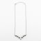 Collier Collier Or blanc Diamants 58 Facettes