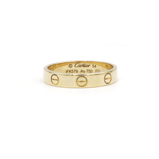 Ring 54 LOVE ring - CARTIER 58 Facettes 230255R