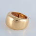 52 CARTIER ring - large yellow gold ring 58 Facettes