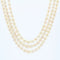 Collier Collier perles triple rang ancien 58 Facettes 22-188