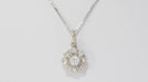 Collier Collier/pendentif marguerite diamants 58 Facettes 32111