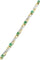 Bracelet BRACELET MODERNE ÉMERAUDES 58 Facettes 043711