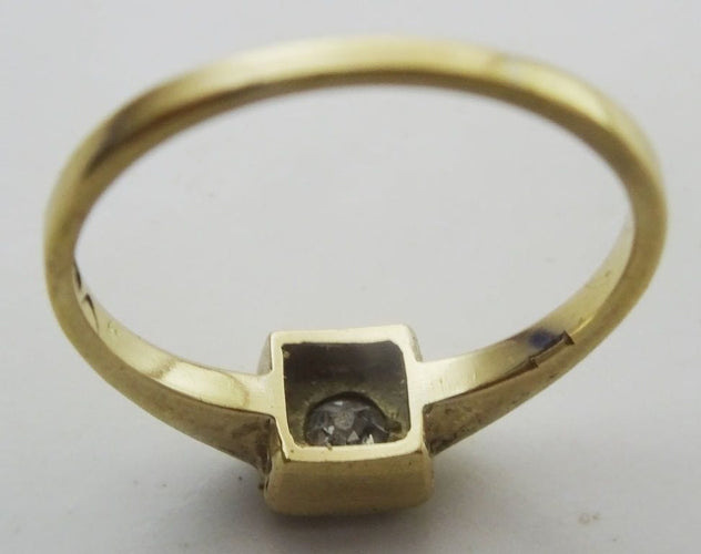 Bague Bague Or Diamants 58 Facettes