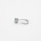 Bague 52 Bague aigue marine et diamants or gris 58 Facettes