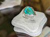 Ring Ring set with a certified Colombian emerald 58 Facettes