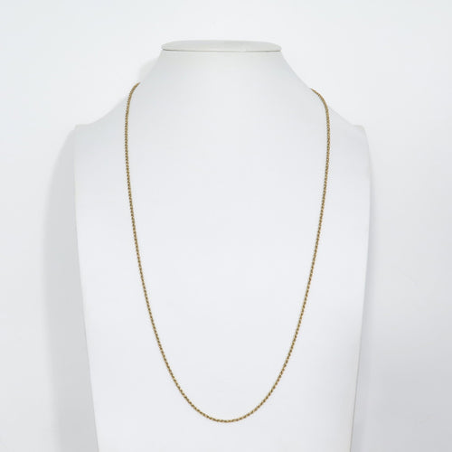 Collier Chaîne Torsadée en or 58 Facettes