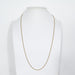 Gold Twisted Chain Necklace 58 Facettes