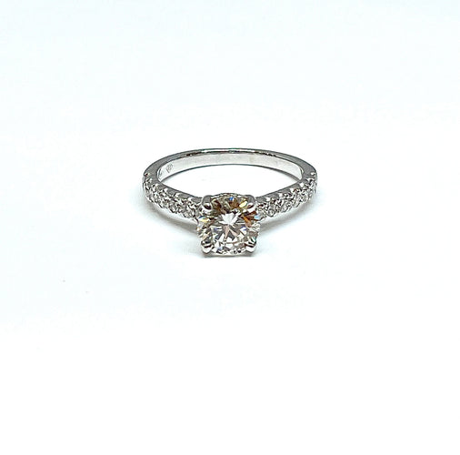 Bague Bague Solitaire diamant 1.01ct 58 Facettes